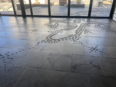 Artwork, other - Public Artwork, Diana Nikkelson, Goanna Ground by Diana Nikkelson, 2006