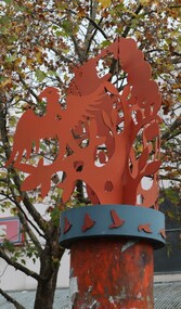 Artwork, other - Public Artwork, Ratartat, Phoenix Rising by RatARTat