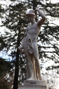 Artwork, other - Public Artwork, Angelo Bertozzi, Mercury by Angelo Bertozzi, Circa 1880