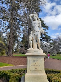 Artwork, other - Public Artwork, Angelo Bertozzi, Hercules by Angelo Bertozzi, circa 1880