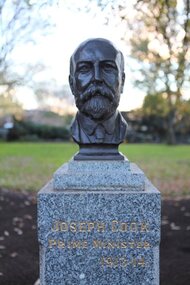 Artwork, other - Public Artwork, Wallace Anderson, Joseph Cook (Prime Ministers' Walk) by Wallace Anderson, c1940