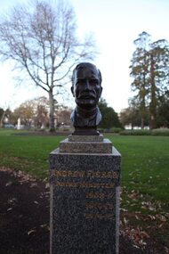 Artwork, other - Public Artwork, Wallace Anderson, Andrew Fisher (Prime Ministers' Walk) by Wallace Anderson, 1959