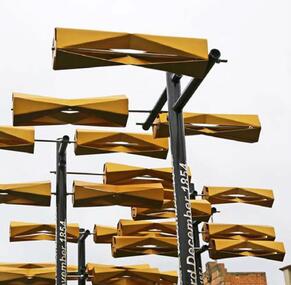 Artwork, other - Public Artwork, Aaron Robinson et al, Flow by Holly Grace and Aaron Robinson, 2014