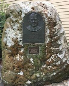Public Artwork, William E. Roff Memorial Plaque