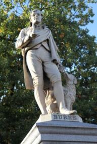 Sculpture - Public Artwork, John Undy, Robert Burns Memorial Statue by John Udny, 22 April 1887