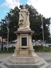 Public Artwork, Sir Edgar Bertram MacKennal, Queen Victoria Memorial Statue by Bertam MacKennal, 1902