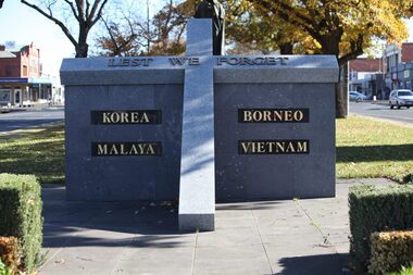Artwork, other - Public Artwork, Korea Malaya Borneo Vietnam War Memorial, 2000