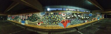 Artwork, other - Public Artwork - Temporary, Pauline O'Shannessy- Dowling et al, Lead On Mural (decommissioned 2020), 2013-2020