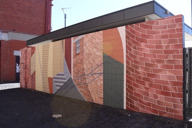 Artwork, other - Public Artwork - Temporary, George Goodnow, Mirror Maze by George Goodnow