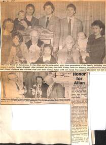 Allan Family, Ken Allan - Family History and Newspaper Pics