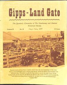 Journal, Dandenong & District Historical Society, Gipps-Land Gate Vol.6 No.2, 1977