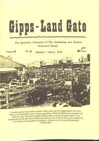 Journal, Dandenong & District Historical Society, Gipps-Land Gate Vol.6 No.4a, 1978
