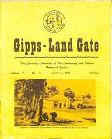Journal, Dandenong & District Historical Society, Gipps-Land Gate Vol.7 No.3, 1979
