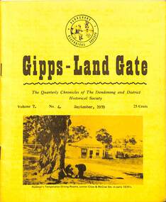Journal, Dandenong & District Historical Society, Gipps-Land Gate Vol.7 No.4, 1979