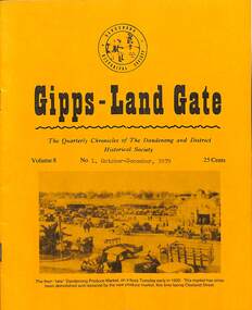 Journal, Dandenong & District Historical Society, Gipps-Land Gate Vol.8 No.1, 1979