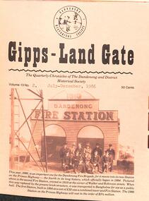 Journal, Dandenong & District Historical Society, Gipps-Land Gate Vol.13 No.2, 1986