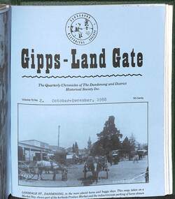 Journal, Dandenong & District Historical Society, Gipps-Land Gate Vol.15 No.2, 1988