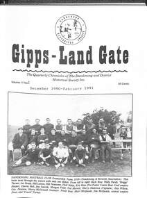 Journal, Dandenong & District Historical Society, Gipps-Land Gate Vol.17 No.2, 1991