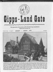 Journal, Dandenong & District Historical Society, Gipps-Land Gate Vol.19 No.2-3, 1993