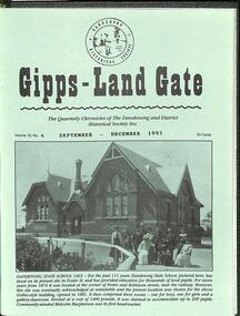 Journal, Dandenong & District Historical Society, Gipps-Land Gate Vol.19 No.4, 1993