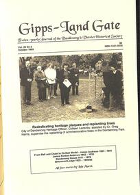 Journal, Dandenong & District Historical Society, Gipps-Land Gate Vol.26 No.2, 1999