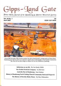 Journal, Dandenong & District Historical Society, Gipps-Land Gate Vol.34 No1, 2007