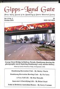 Journal, Dandenong & District Historical Society, Gipps-Land Gate Vol37 No2, 2010