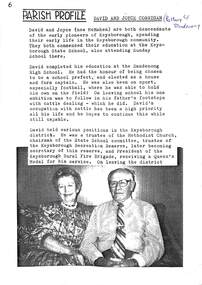 Corrigan Family, Corrigan Family - Letters, Newspaper and Journal Articles