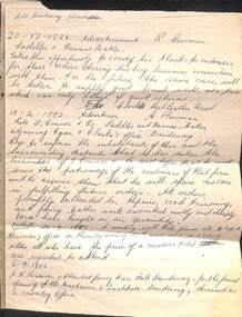 Bowman Family, Bowman Family - Various Family Members, Histories, Documents