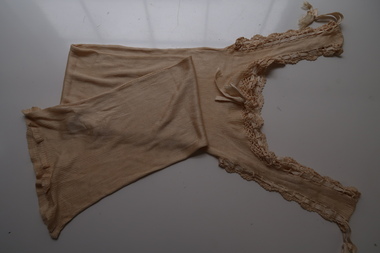Clothing - Silk Knitted and Crocheted Vest, c 1900
