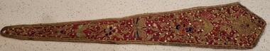 Textile - Embroidered panel from India