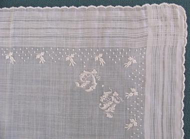 Accessory - Handkerchief, Mid 19th century