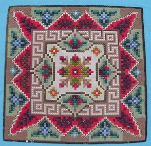 Domestic Object - Cushion cover, Late 19th Century