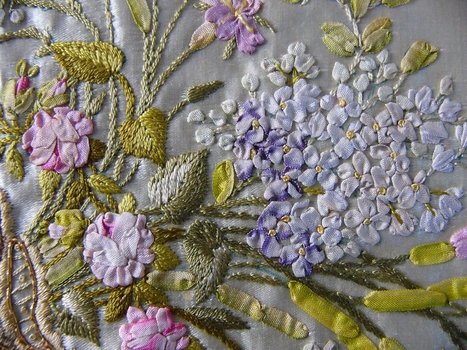 Edwardian Ribbon Work Table Runner