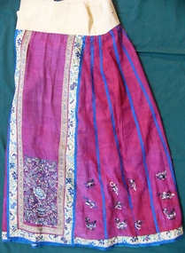 Clothing - Chinese 19th C Skirt, 19th century