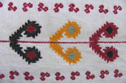 Romanian Embroidered Partial Sleeve