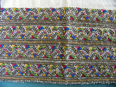 Textile - Greek Sleeve Shoulder Piece, Late 19th century
