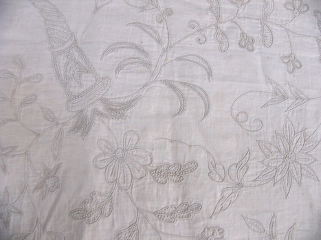 Irish Knotted Work Bed Cover