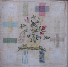 Textile - Darning Sampler, Late 18th/early 19th century