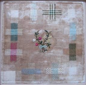 Textile - Darning Sampler, 18th  early 19th century