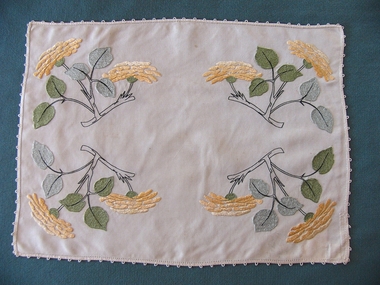 Textile - Table Mat, Early 20th century