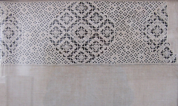 Early Whitework Embroidered Panel
