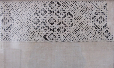 Early Whitework Embroidered Panel