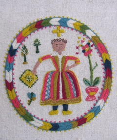 Textile - Wall Hanging, "The Wife" Wall Hanging, Mid 20th century