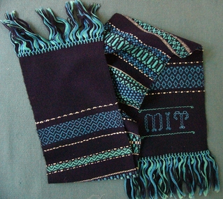 Accessory - Kogin Embroidery Scarf, 1965