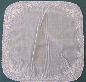 Accessory - Handkerchief, Mid 19th century
