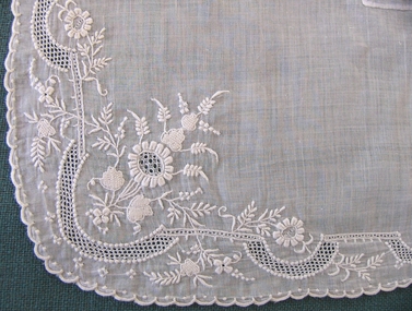 Accessory - Handkerchief, Mid 19th century