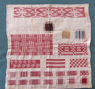 Late 18th C Darning Sampler