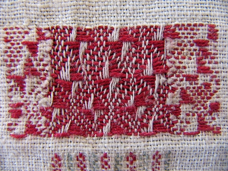Late 18th C Darning Sampler
