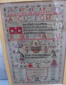 Textile - Mary McConnochie Sampler, Mary McConnachie